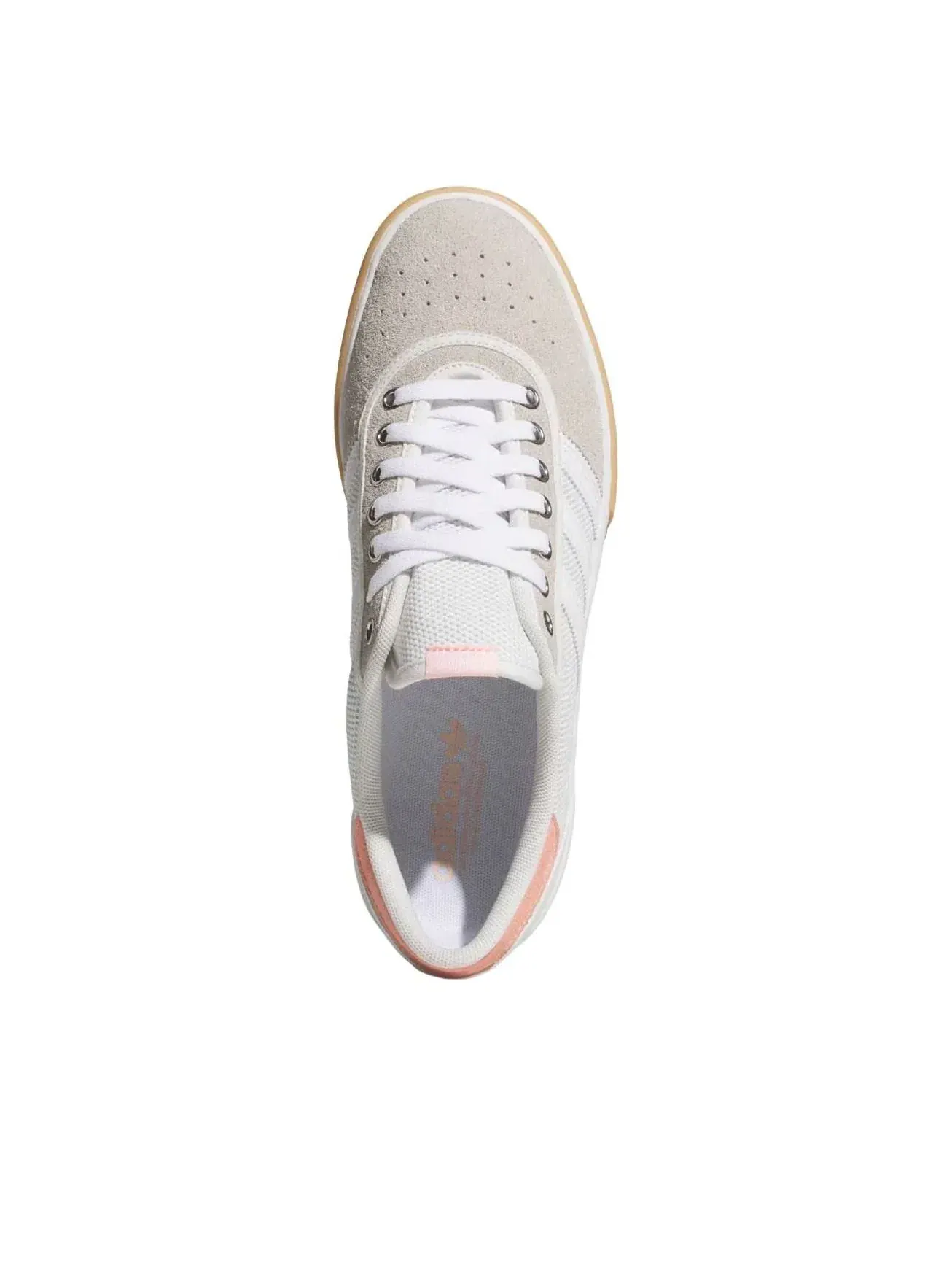 Кроссовки Adidas Lucas Premiere 'Cloud White Haze Coral' HQ7524 — изображение 2 из 5, белый