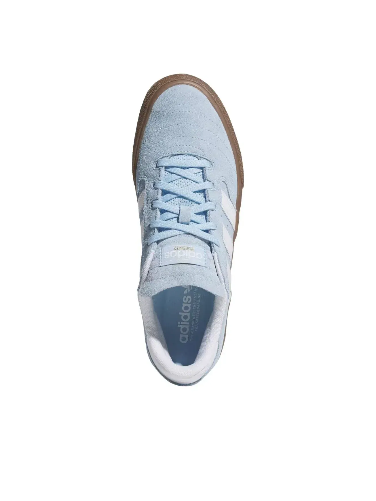 Кроссовки Adidas Busenitz Vulc II 'Clear Sky White' HQ7528 — изображение 2 из 5, синий