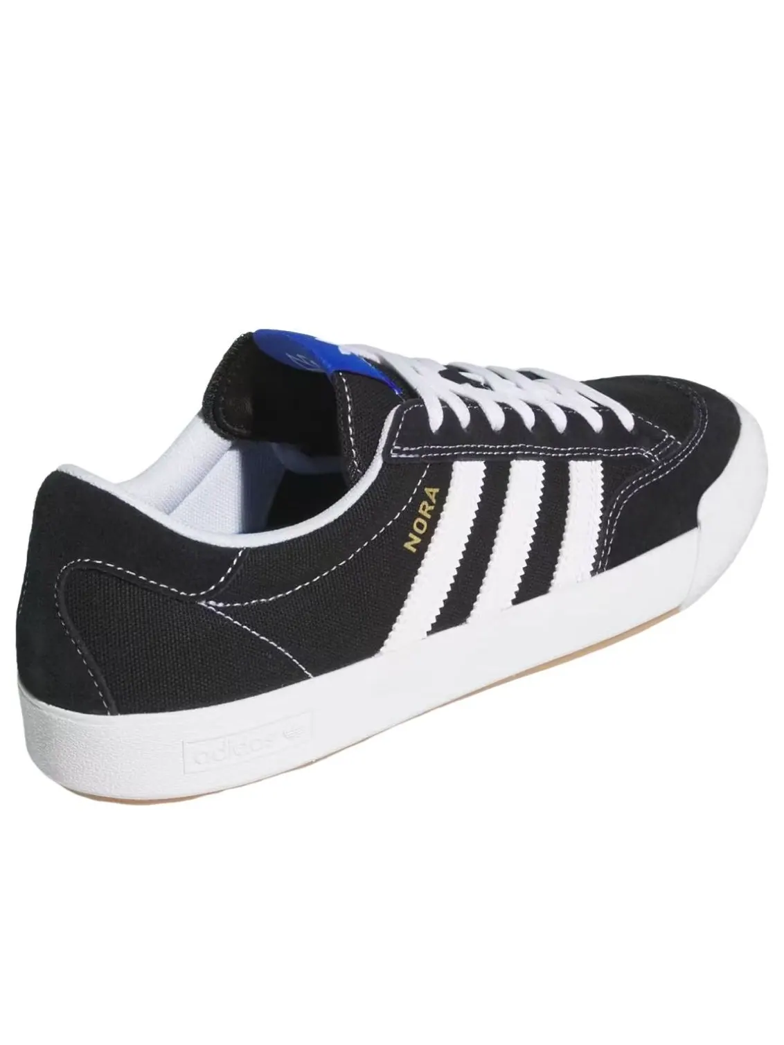 Adidas Nora 'Black White Blue Bird' — изображение 5 из 5, черный/белый/синий