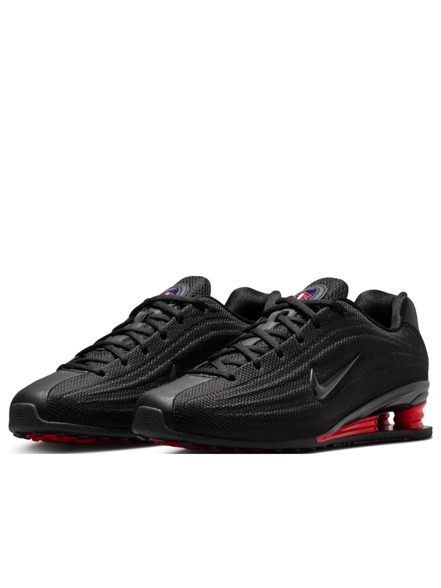 Кроссовки (WMNS) Nike Shox Z 'Black University Red' — изображение 4 из 6, черный