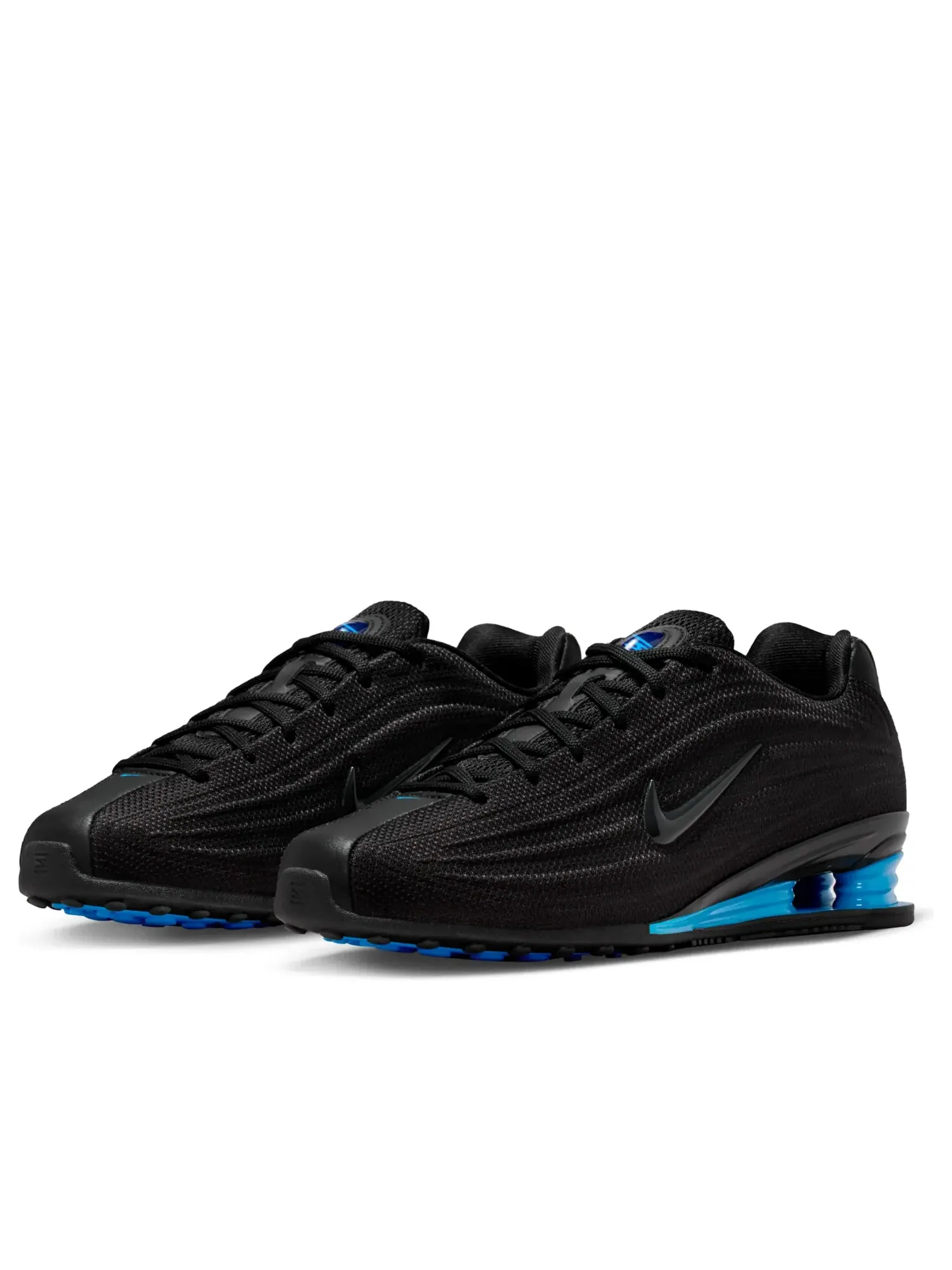 Кроссовки (WMNS) Nike Shox Z 'Black Blue Hero' — изображение 4 из 6, черный