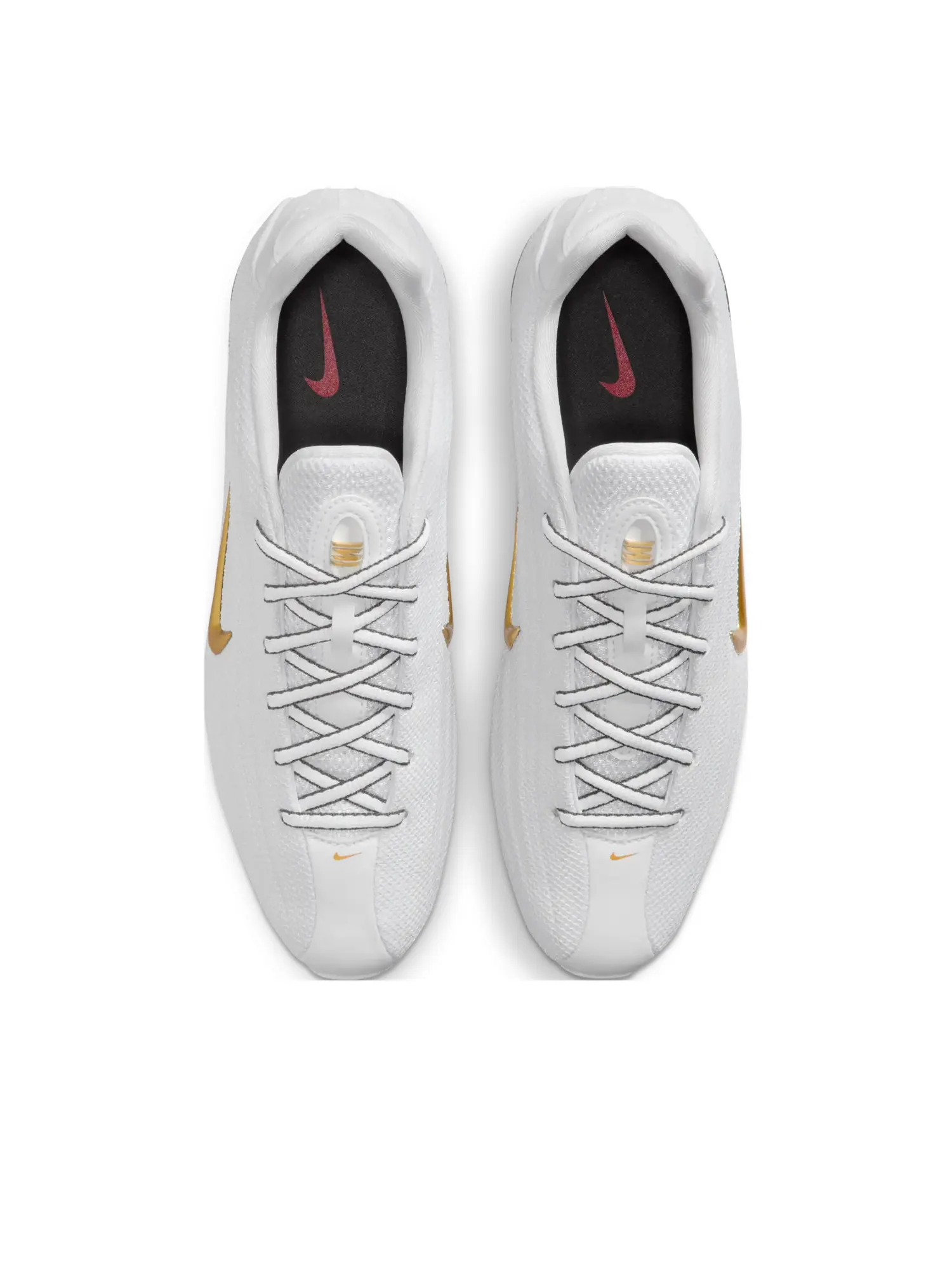 Кроссовки (WMNS) Nike Shox Z 'White Metallic Gold' — изображение 2 из 6, белый