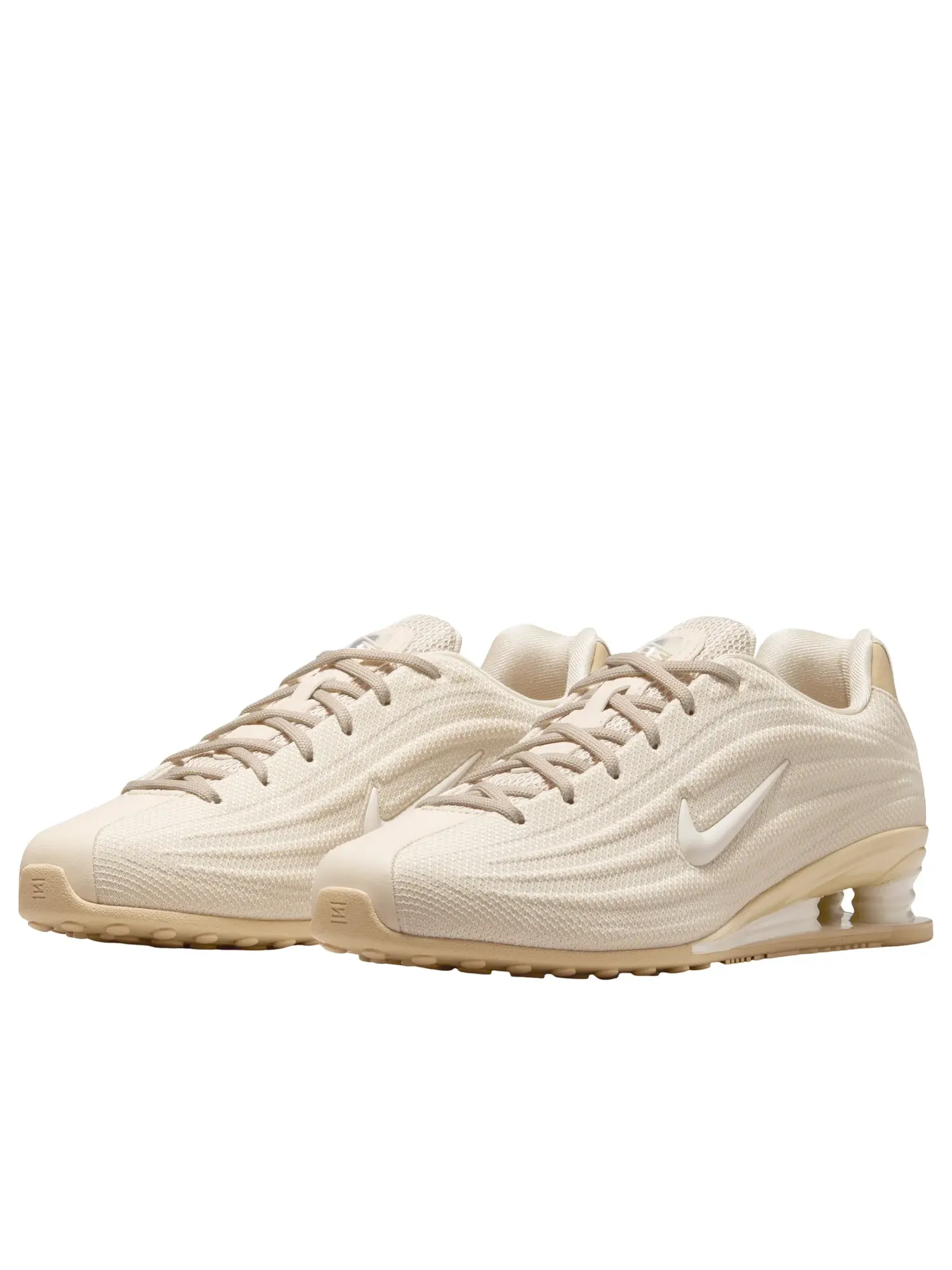 Кроссовки (WMNS) Nike Shox Z 'Oatmeal Linen' — изображение 4 из 6, бежевый