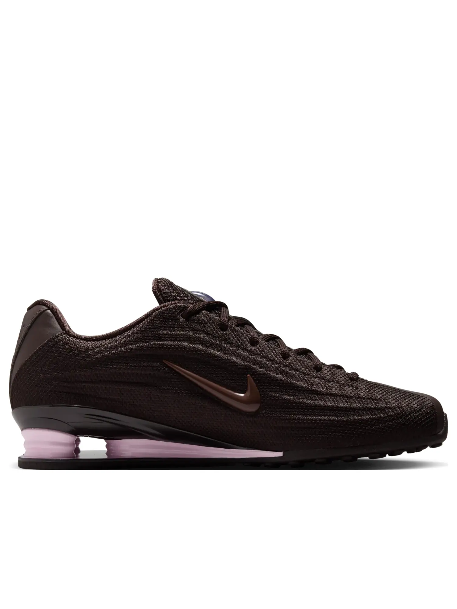 Кроссовки (WMNS) Nike Shox Z 'Velvet Brown Pink Foam' — изображение 2 из 6, коричневый