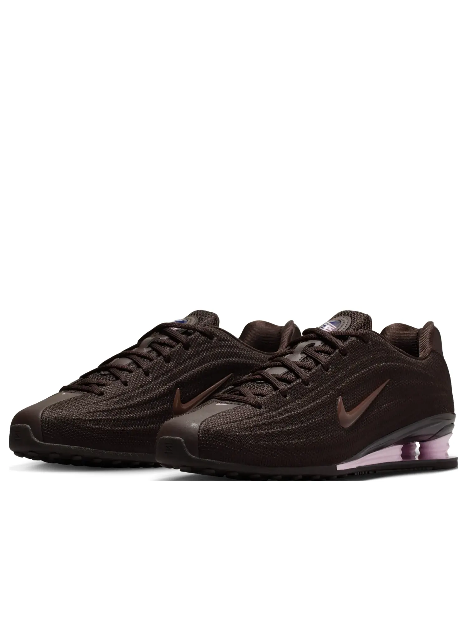Кроссовки (WMNS) Nike Shox Z 'Velvet Brown Pink Foam' — изображение 3 из 6, коричневый