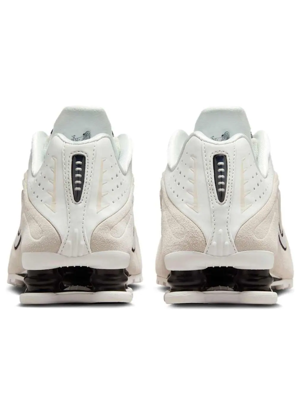Кроссовки (WMNS) Nike Shox R4 'Summit White Light Orewood Brown' — изображение 3 из 6, белый