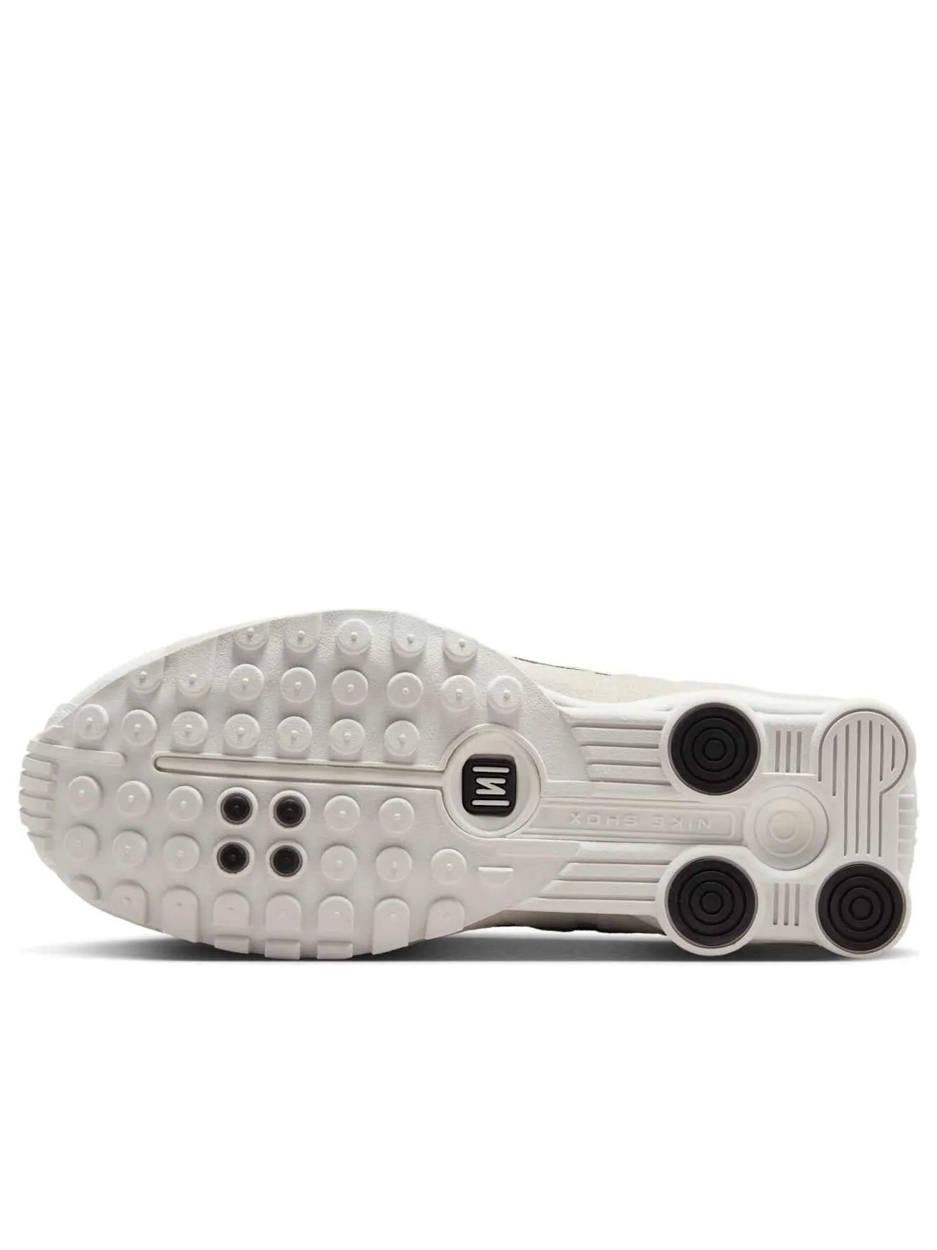 Кроссовки (WMNS) Nike Shox R4 'Summit White Light Orewood Brown' — изображение 5 из 6, белый