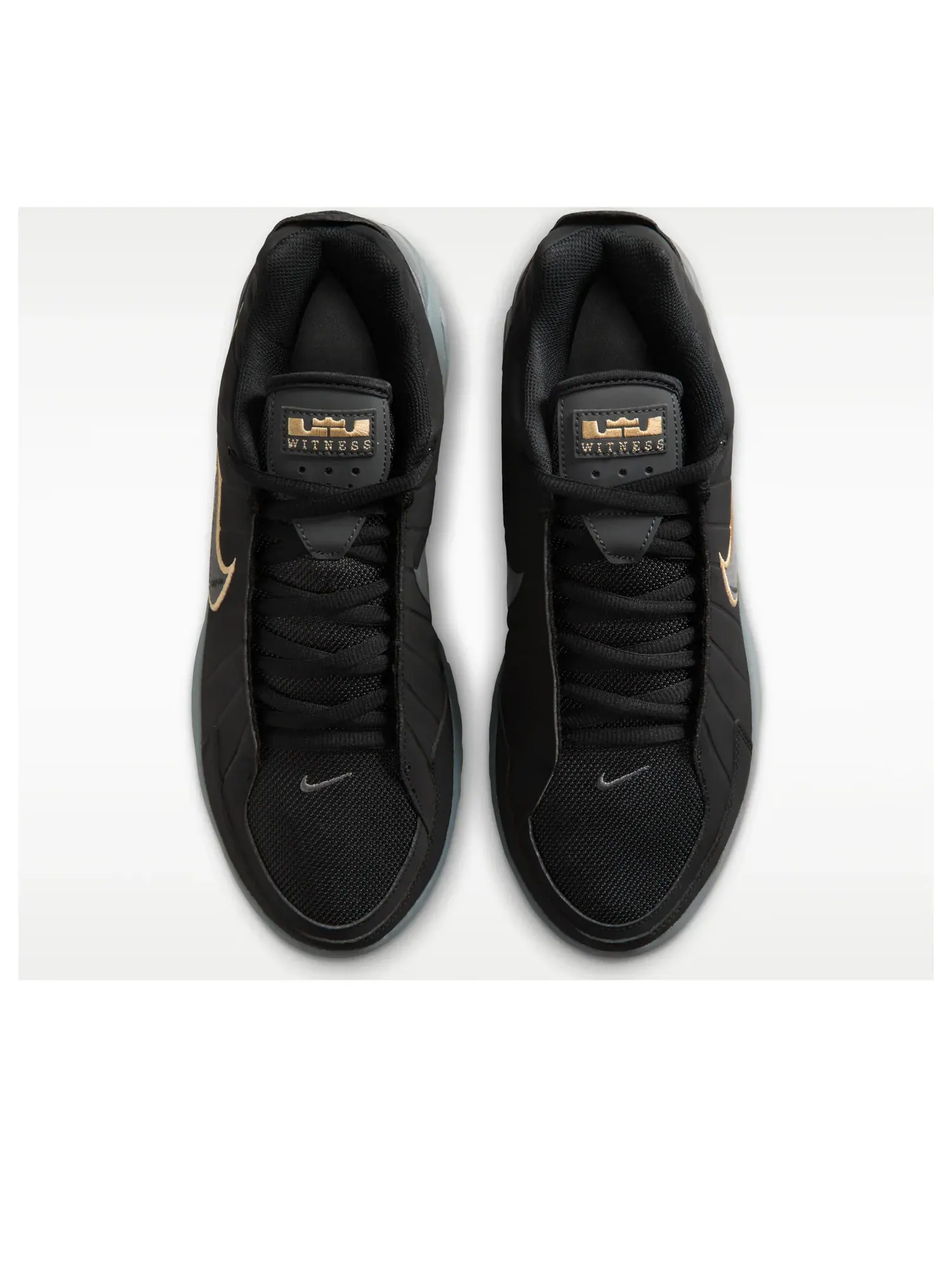 Кроссовки Nike LeBron Witness 9 'Black Iron Grey' — изображение 2 из 6, черный