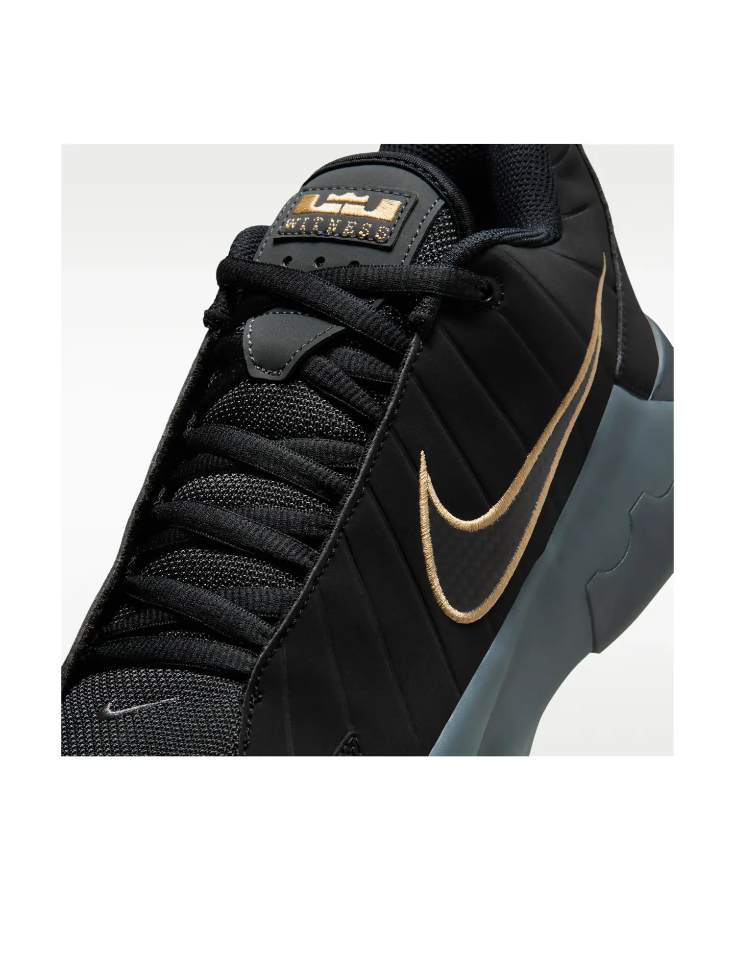 Кроссовки Nike LeBron Witness 9 'Black Iron Grey' — изображение 5 из 6, черный