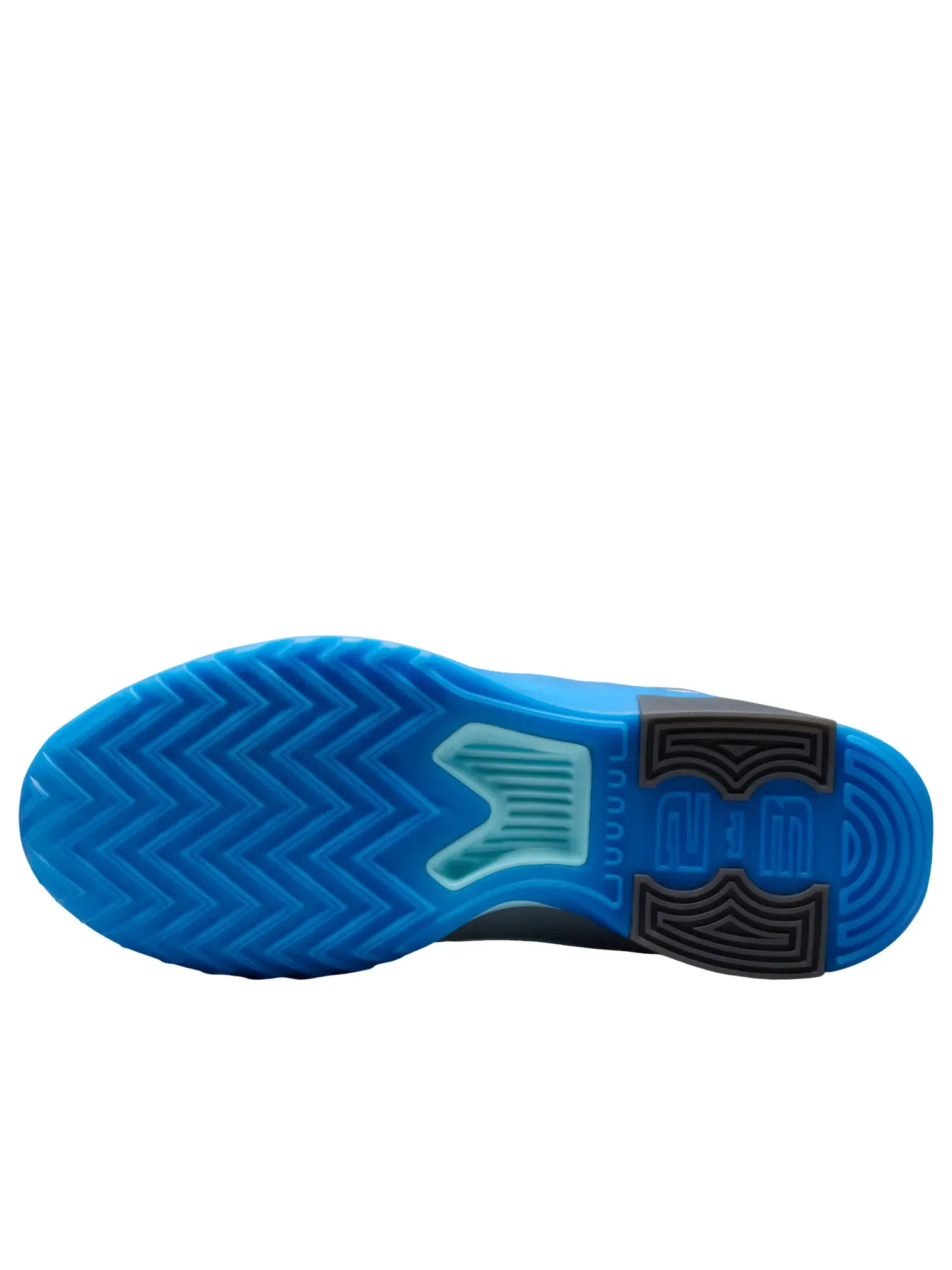 Кроссовки Nike LeBron Witness 9 'Cool Grey Aurora Blue' — изображение 7 из 7, серый