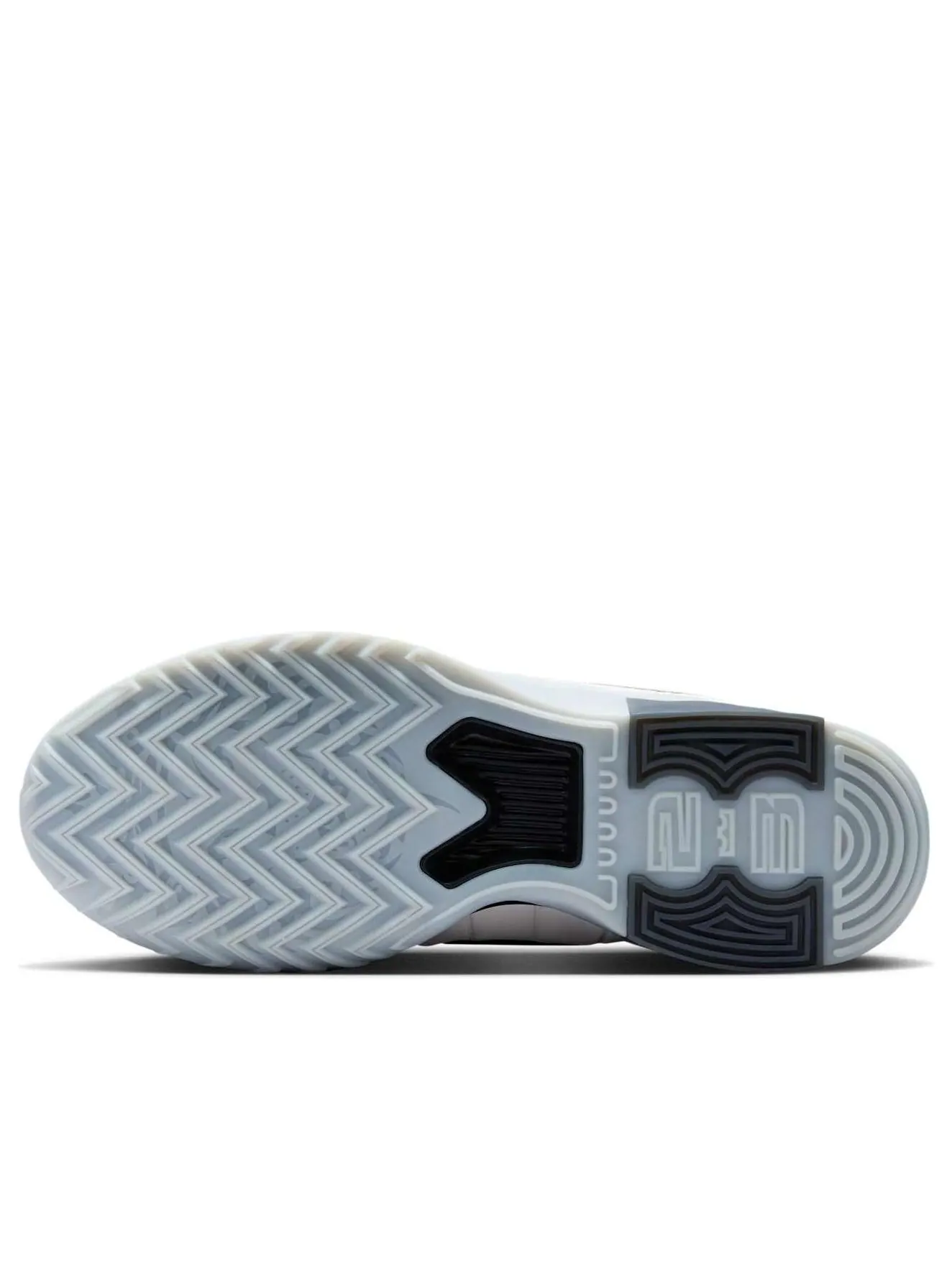 Кроссовки Nike LeBron Witness 9 'White' — изображение 5 из 6, белый/серый-черный