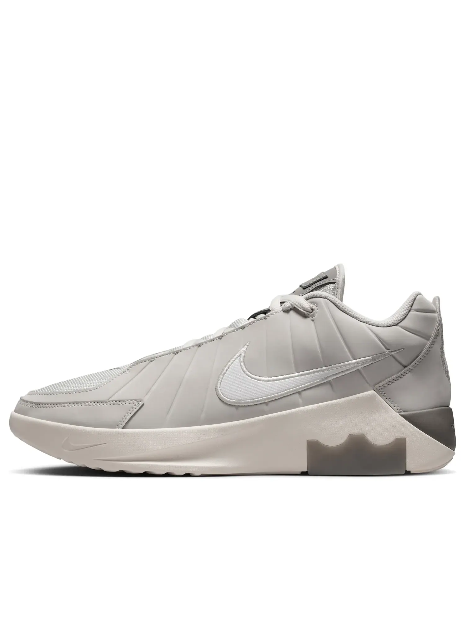 Кроссовки Nike LeBron Witness 4 EP 'Light Bone Pale Ivory' — изображение 1 из 7, серый