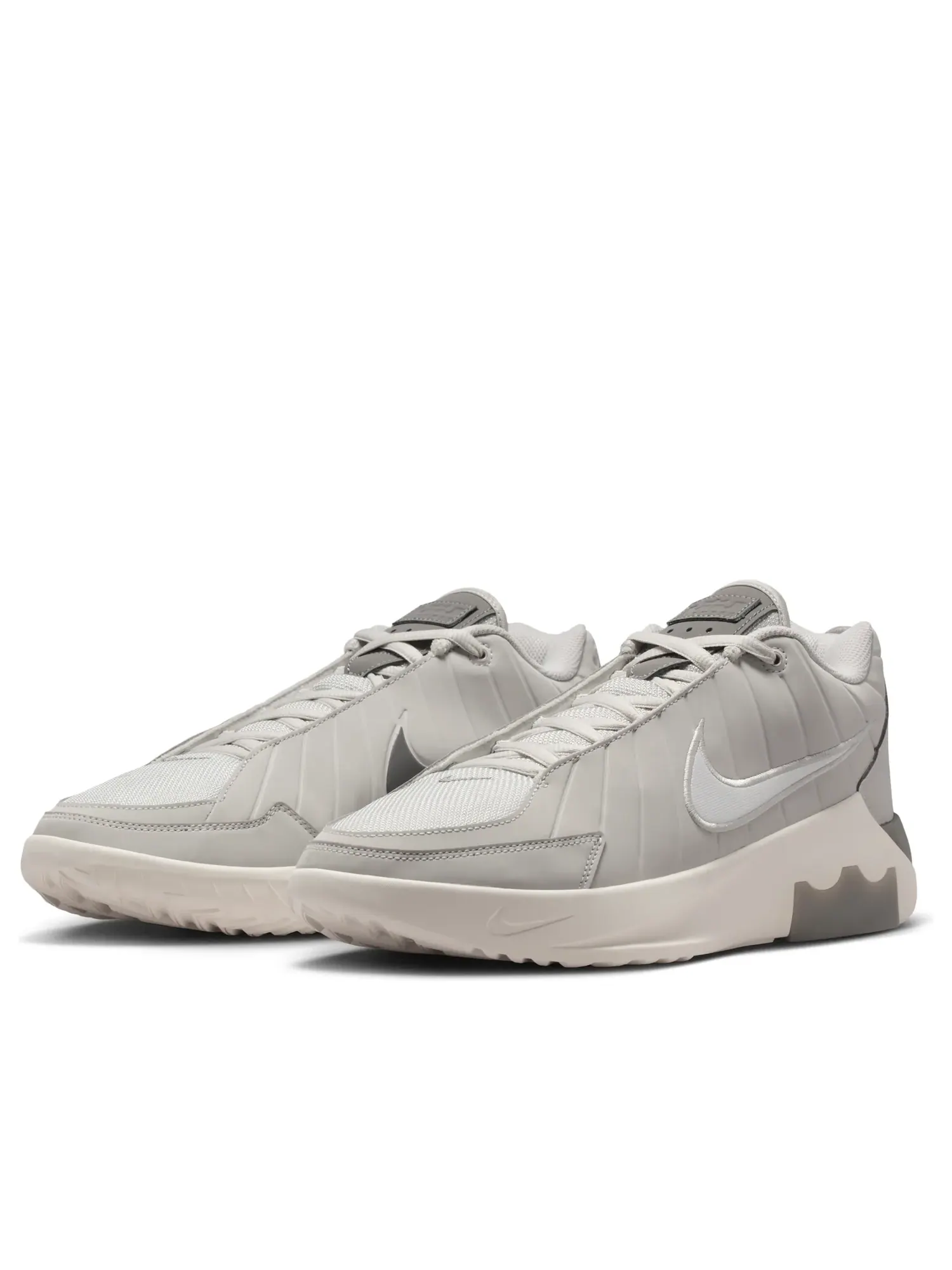 Кроссовки Nike LeBron Witness 4 EP 'Light Bone Pale Ivory' — изображение 4 из 7, серый