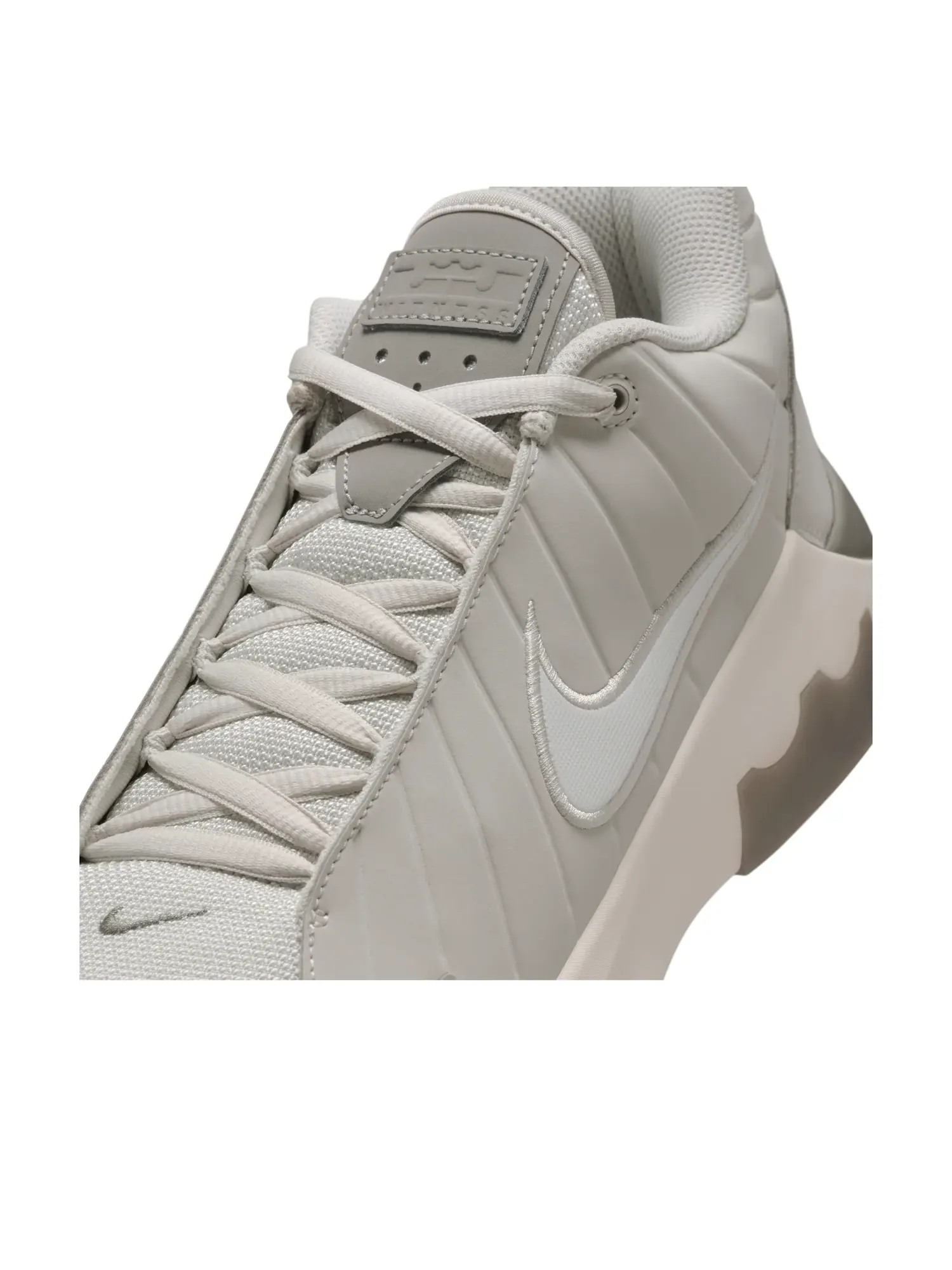 Кроссовки Nike LeBron Witness 4 EP 'Light Bone Pale Ivory' — изображение 5 из 7, серый