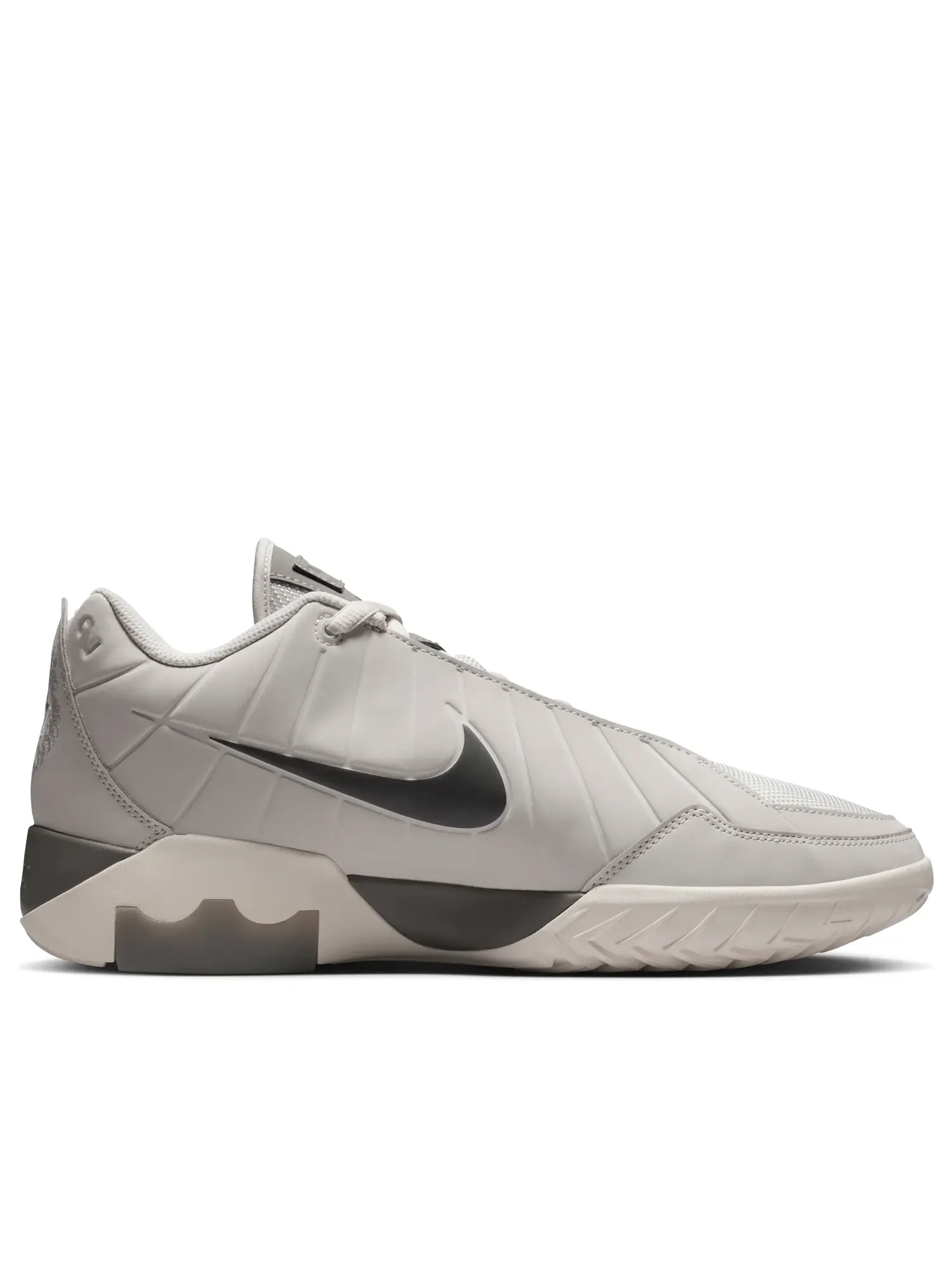 Кроссовки Nike LeBron Witness 4 EP 'Light Bone Pale Ivory' — изображение 6 из 7, серый