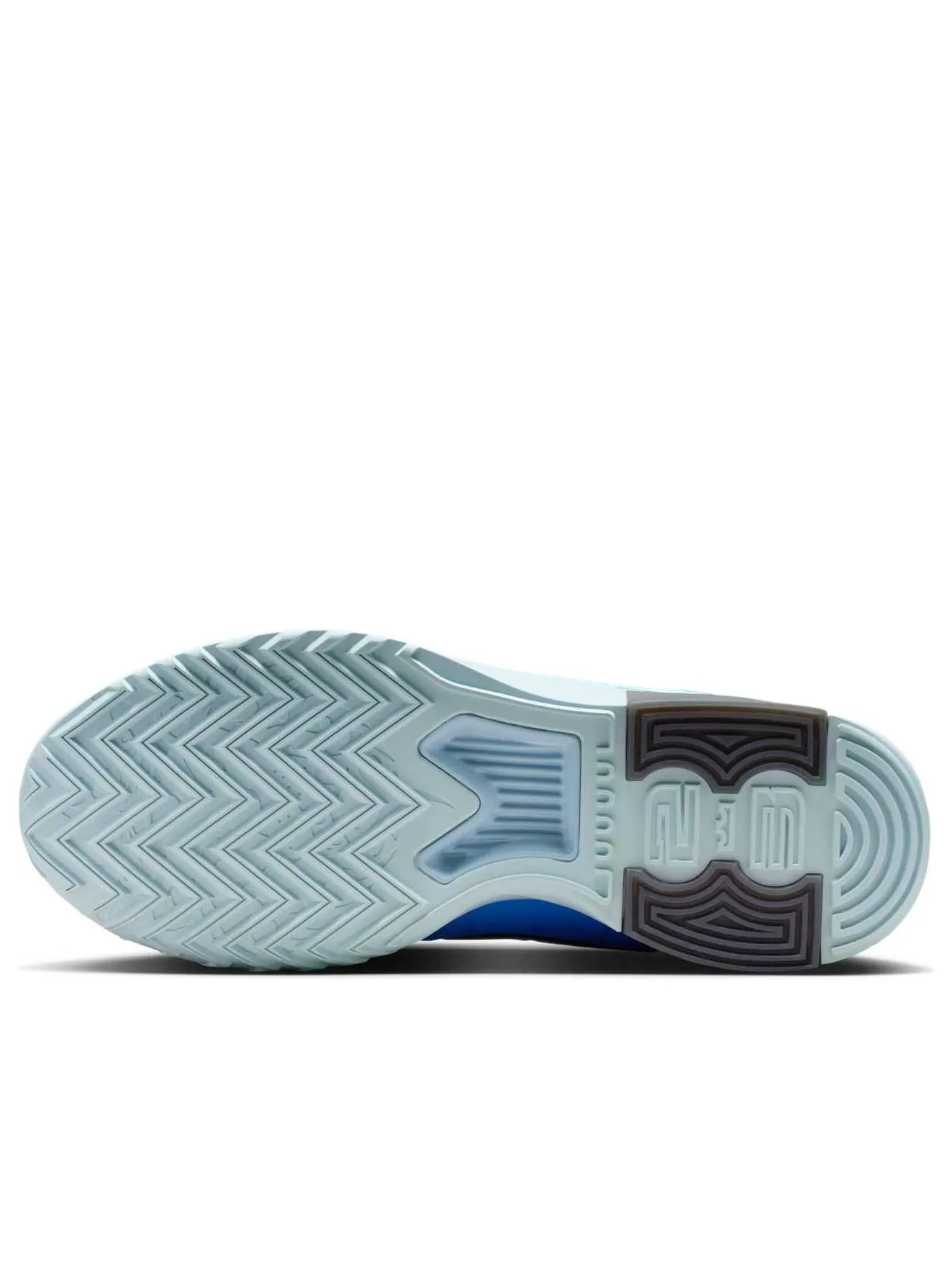 Кроссовки Nike LeBron Witness 4 EP 'Photo Blue Bleached Turquoise' — изображение 5 из 6, синий