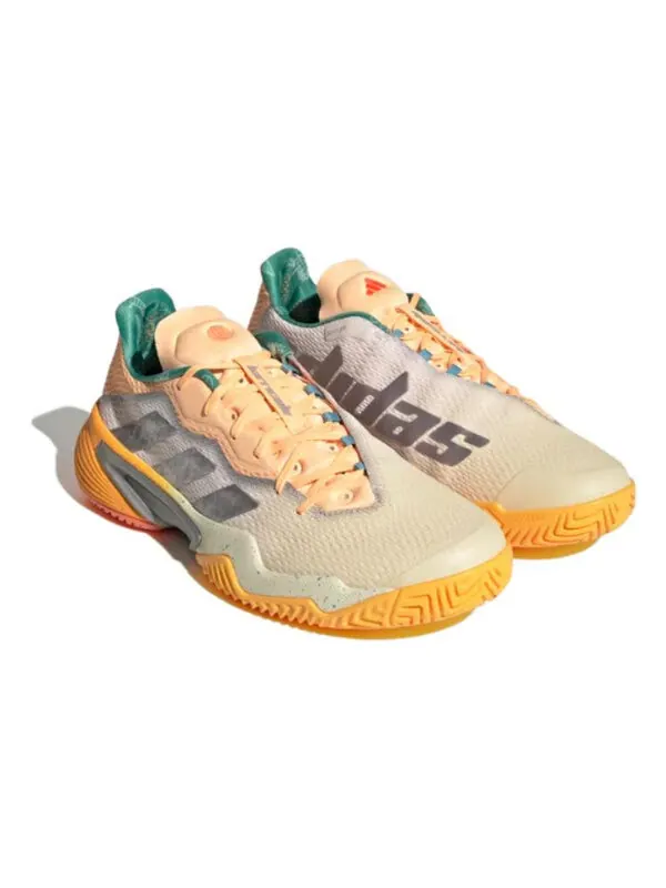Кроссовки баррикада Adidas — изображение 2 из 4, белый/металлик/оранжевый