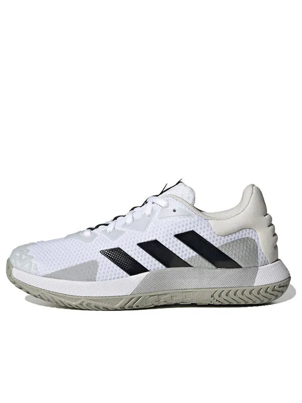 Кроссовки Adidas SoleMatch Control Tennis Shoes 'White Black Lucid Blue' — изображение 1 из 4, белый/черный/синий