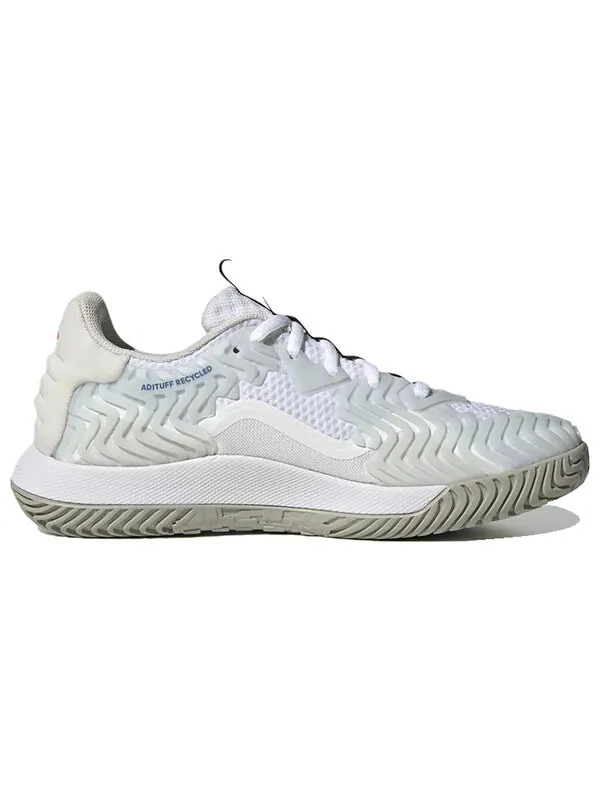 Кроссовки Adidas SoleMatch Control Tennis Shoes 'White Black Lucid Blue' — изображение 2 из 4, белый/черный/синий