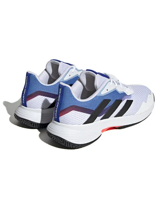 Кроссовки courtjam control теннис Adidas — изображение 4 из 4, белый/мульти