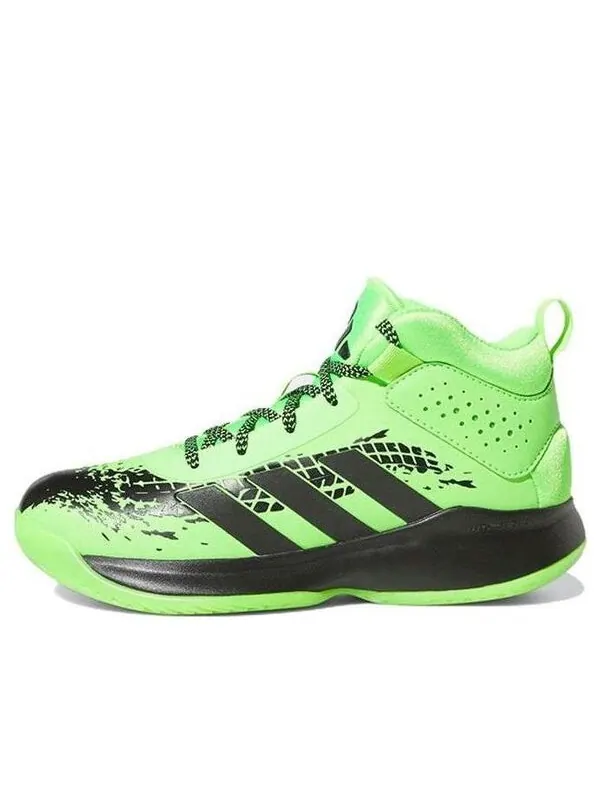 Кроссовки cross em up 5 в ширину Adidas — изображение 1 из 4, зеленый/черный/черный