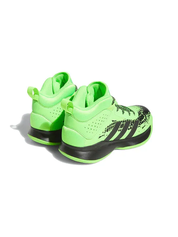 Кроссовки cross em up 5 в ширину Adidas — изображение 4 из 4, зеленый/черный/черный
