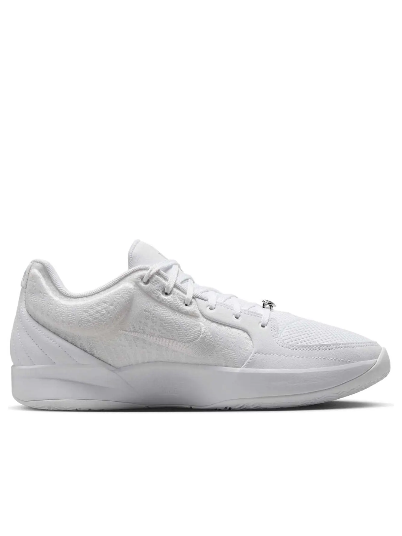 Кроссовки Nike Ja 2 TB EP 'Triple White' — изображение 2 из 6, белый