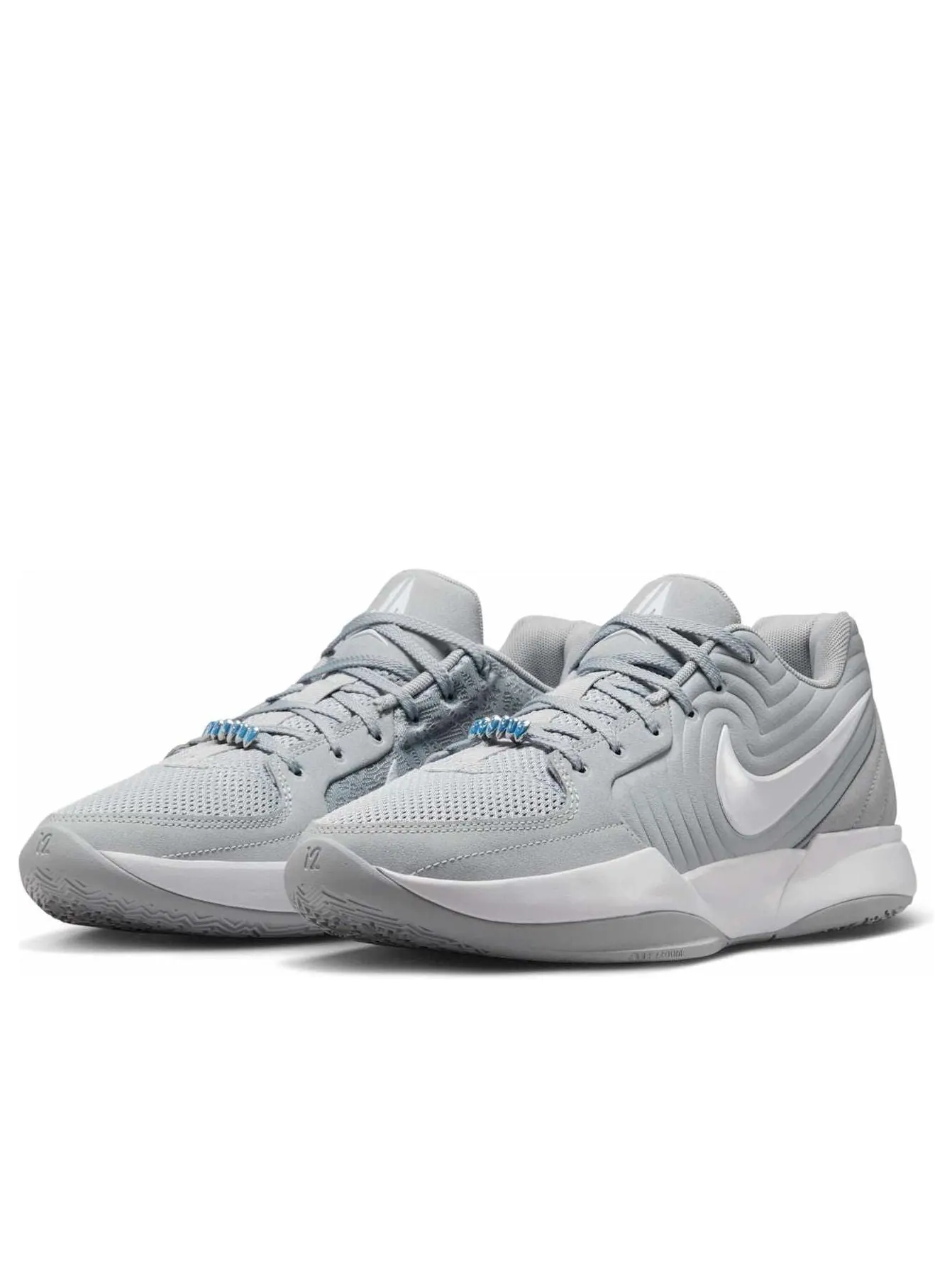 Кроссовки Nike Ja 2 TB 'Wolf Grey' — изображение 4 из 6, серый