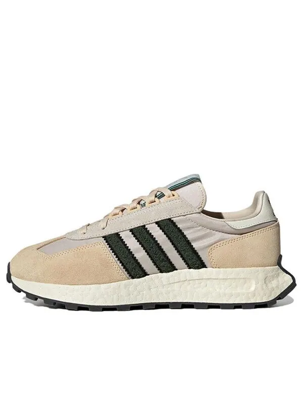 Кроссовки retropy e5 shoes 'aluminium dark green' Adidas — изображение 1 из 4, темный зеленый/белый