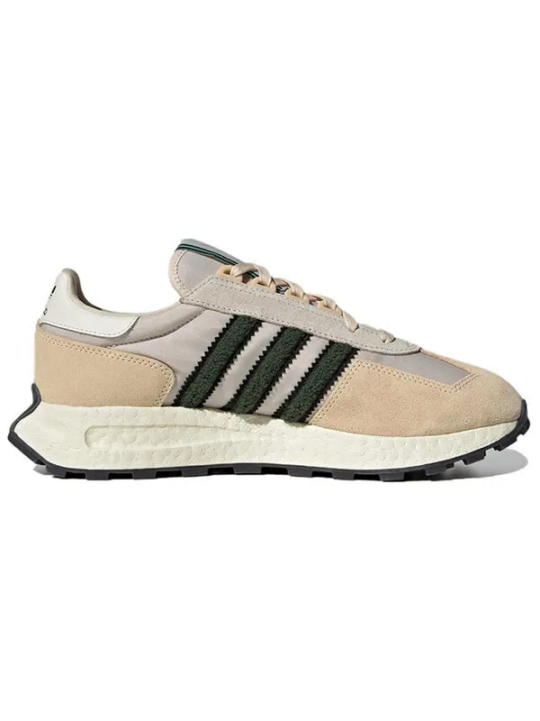 Кроссовки retropy e5 shoes 'aluminium dark green' Adidas — изображение 2 из 4, темный зеленый/белый
