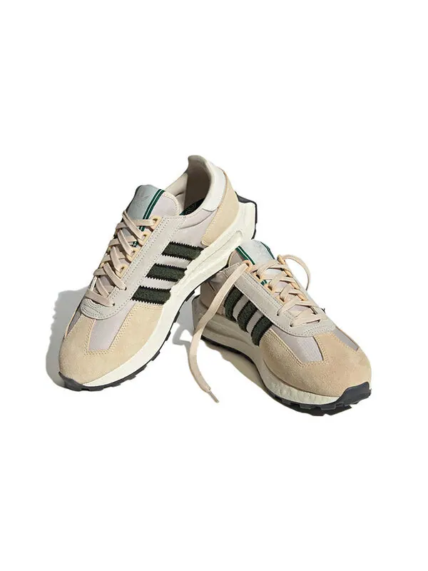 Кроссовки retropy e5 shoes 'aluminium dark green' Adidas — изображение 3 из 4, темный зеленый/белый