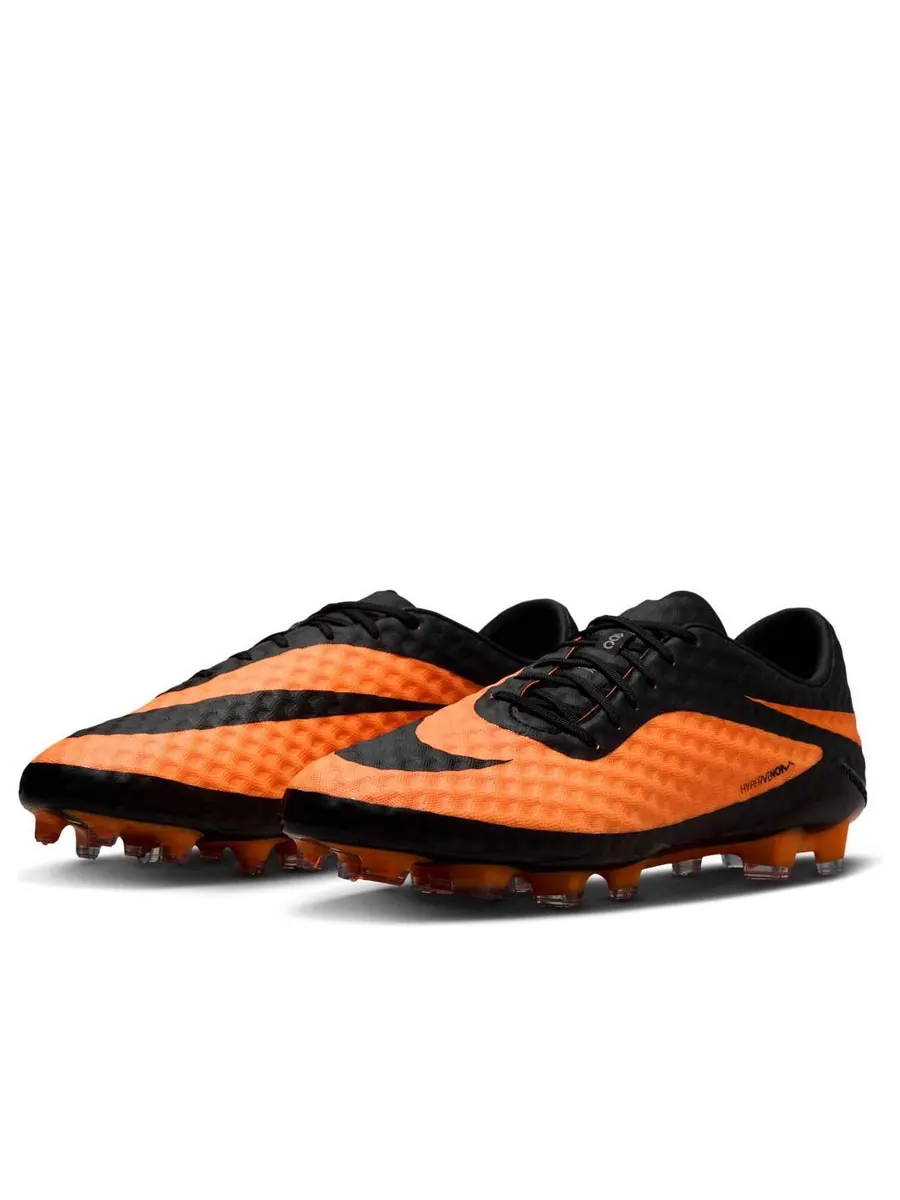 Кроссовки Nike Hypervenom Phantom 1 FG 'Black Bright Citrus' 2025 — изображение 3 из 6, оранжевый