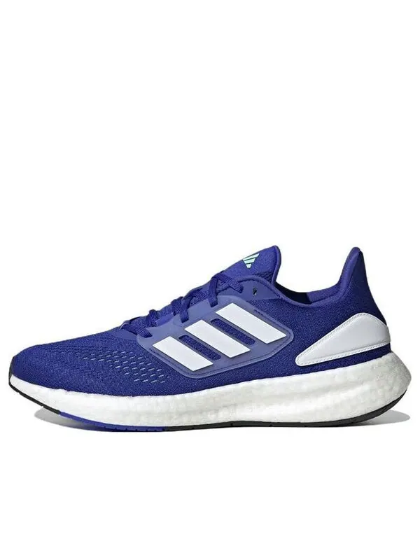 Кроссовки pureboost 22 Adidas — изображение 1 из 4, синий/белый