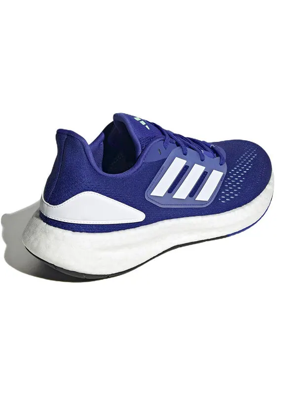 Кроссовки pureboost 22 Adidas — изображение 4 из 4, синий/белый