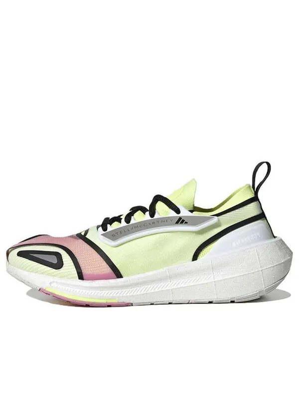 Кроссовки stella mccartney x ultraboost легкие туфли Adidas — изображение 1 из 4, белый/желтый/розовый