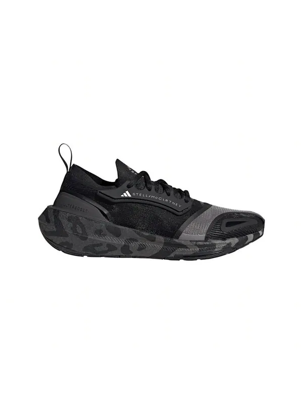 Кроссовки stella mccartney ultraboost легкие туфли Adidas — изображение 2 из 4, черный/черный/белый