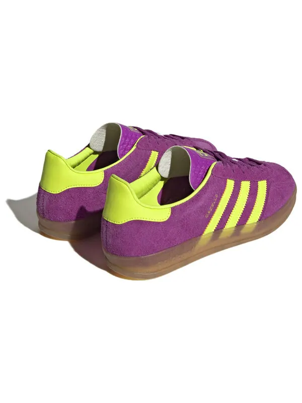 Кроссовки газель Adidas — изображение 4 из 4, фиолетовый/желтый