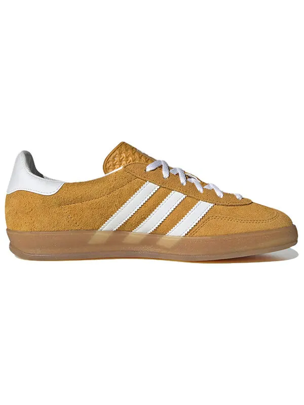 Кроссовки газель для помещений Adidas — изображение 2 из 4, желтый/белый