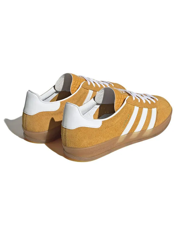Кроссовки газель для помещений Adidas — изображение 4 из 4, желтый/белый
