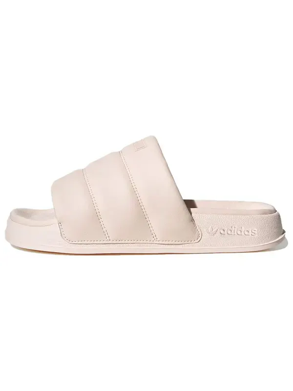 Тапочки adilette essential slide Adidas — изображение 2 из 4, розовый