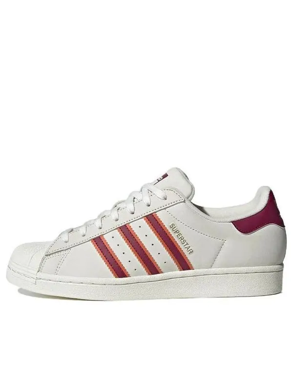 Кроссовки оригиналы суперзвезда Adidas — изображение 1 из 4, белый/красный/оранжевый