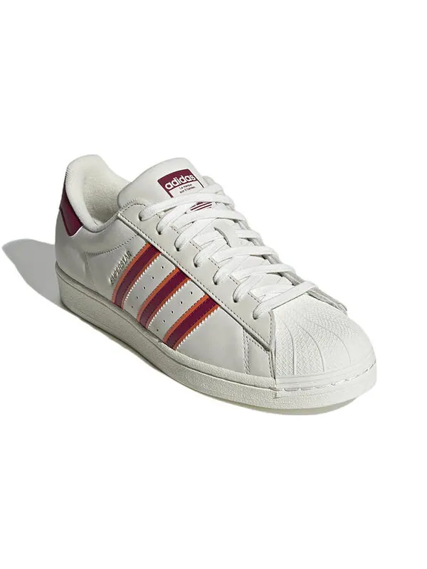 Кроссовки оригиналы суперзвезда Adidas — изображение 3 из 4, белый/красный/оранжевый