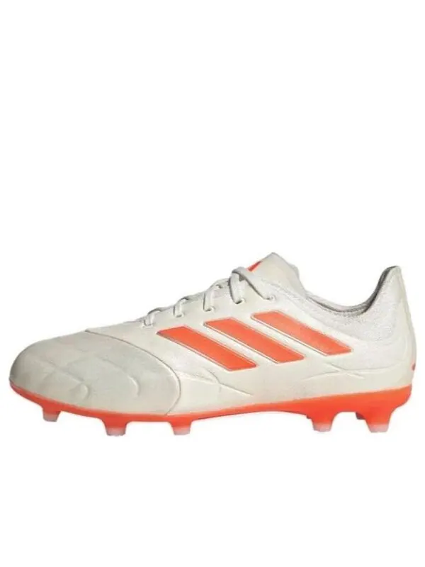 Кроссовки copa pure.1 fg j Adidas — изображение 1 из 4, белый/оранжевый/белый