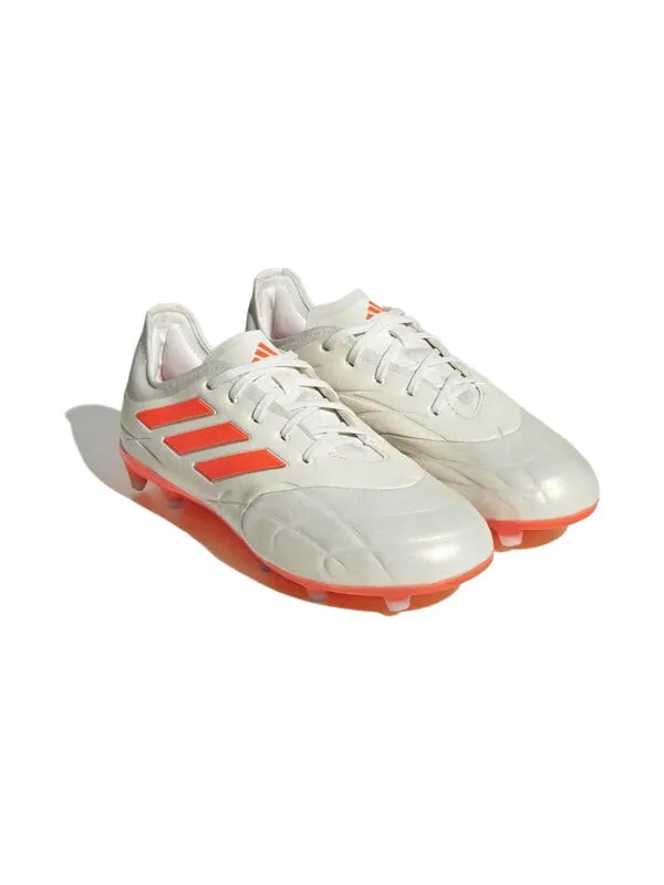 Кроссовки copa pure.1 fg j Adidas — изображение 2 из 4, белый/оранжевый/белый