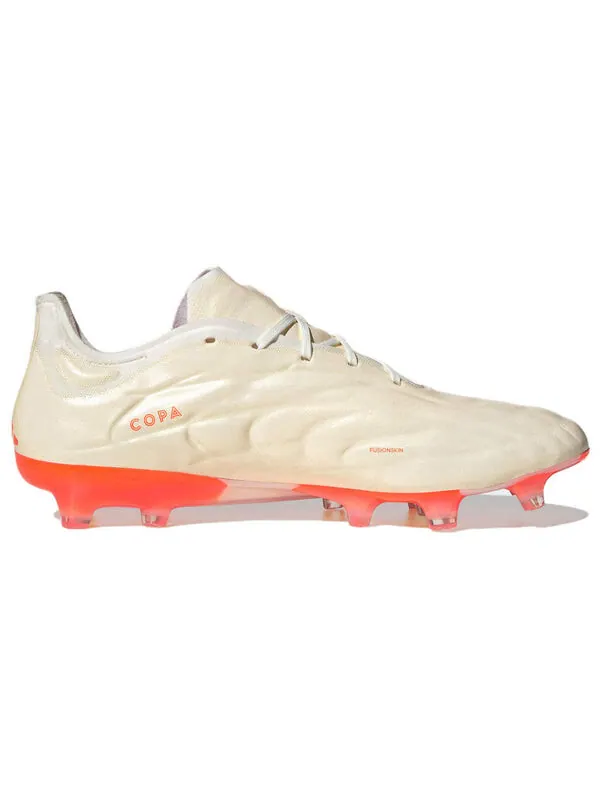 Кроссовки copa pure.1 fg Adidas — изображение 2 из 4, белый/оранжевый/белый