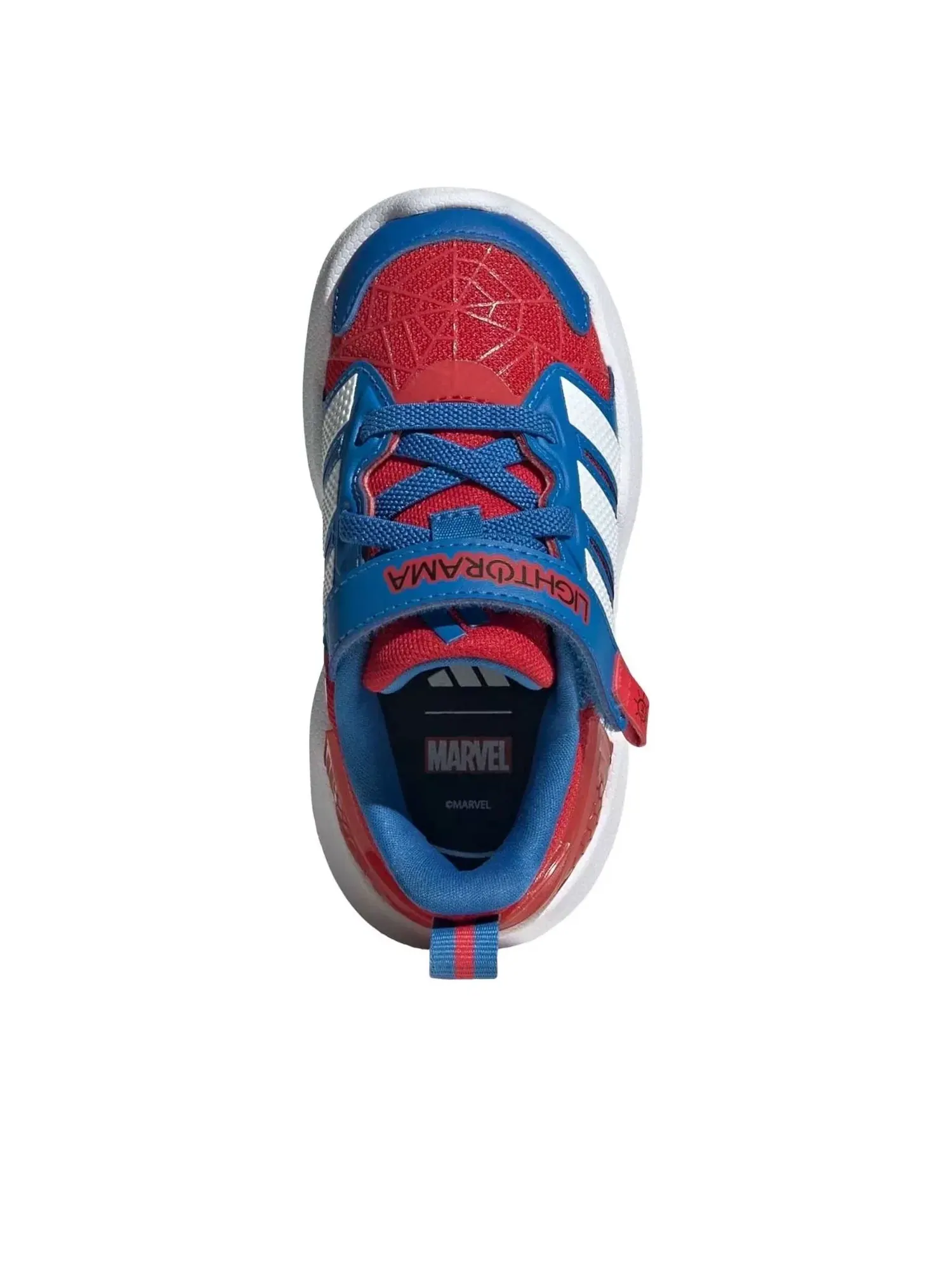 Детские кроссовки для малышей с принтом Spider-Man Adidas Lightorama — изображение 2 из 6, красный