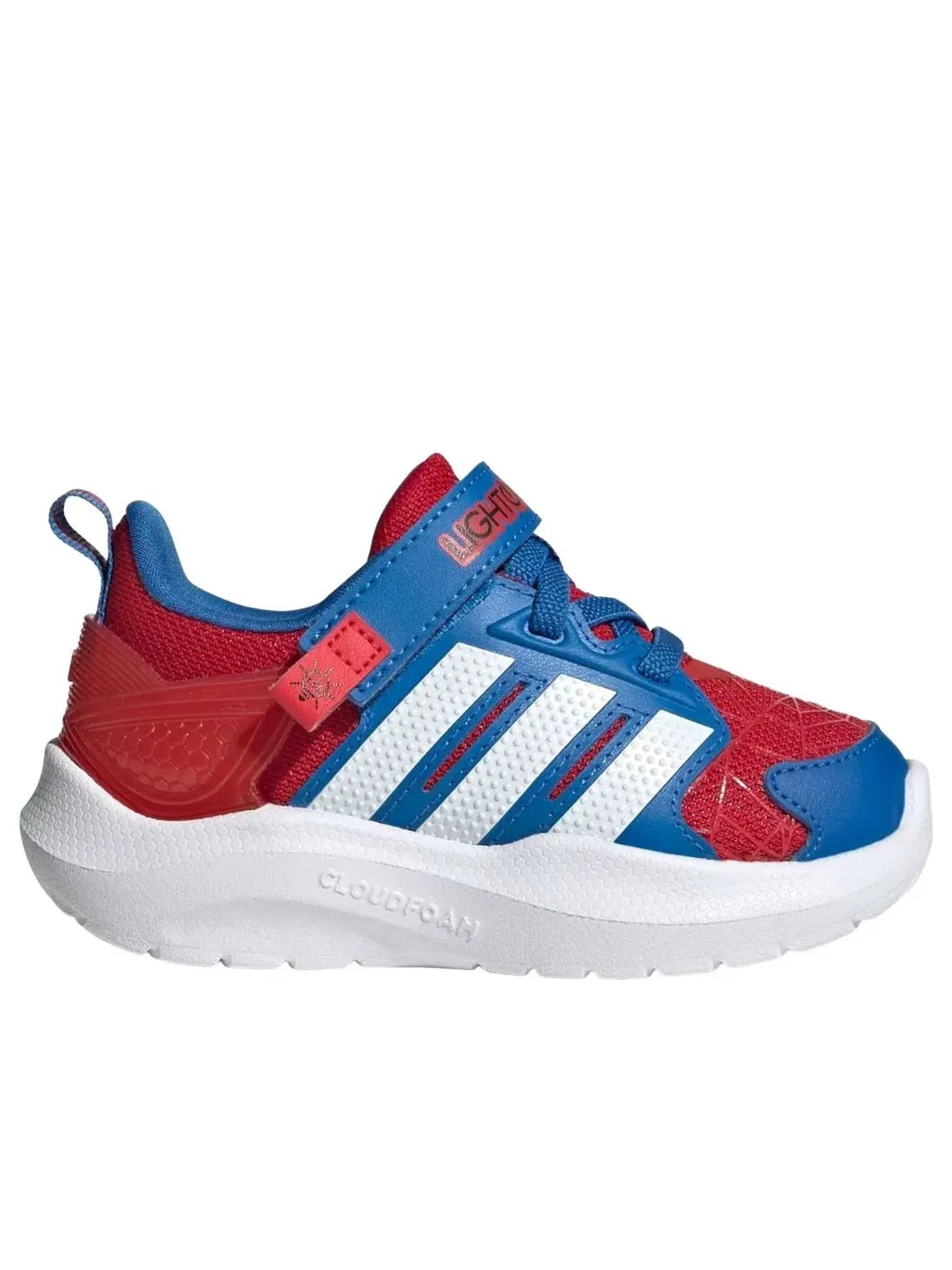 Детские кроссовки для малышей с принтом Spider-Man Adidas Lightorama — изображение 6 из 6, красный