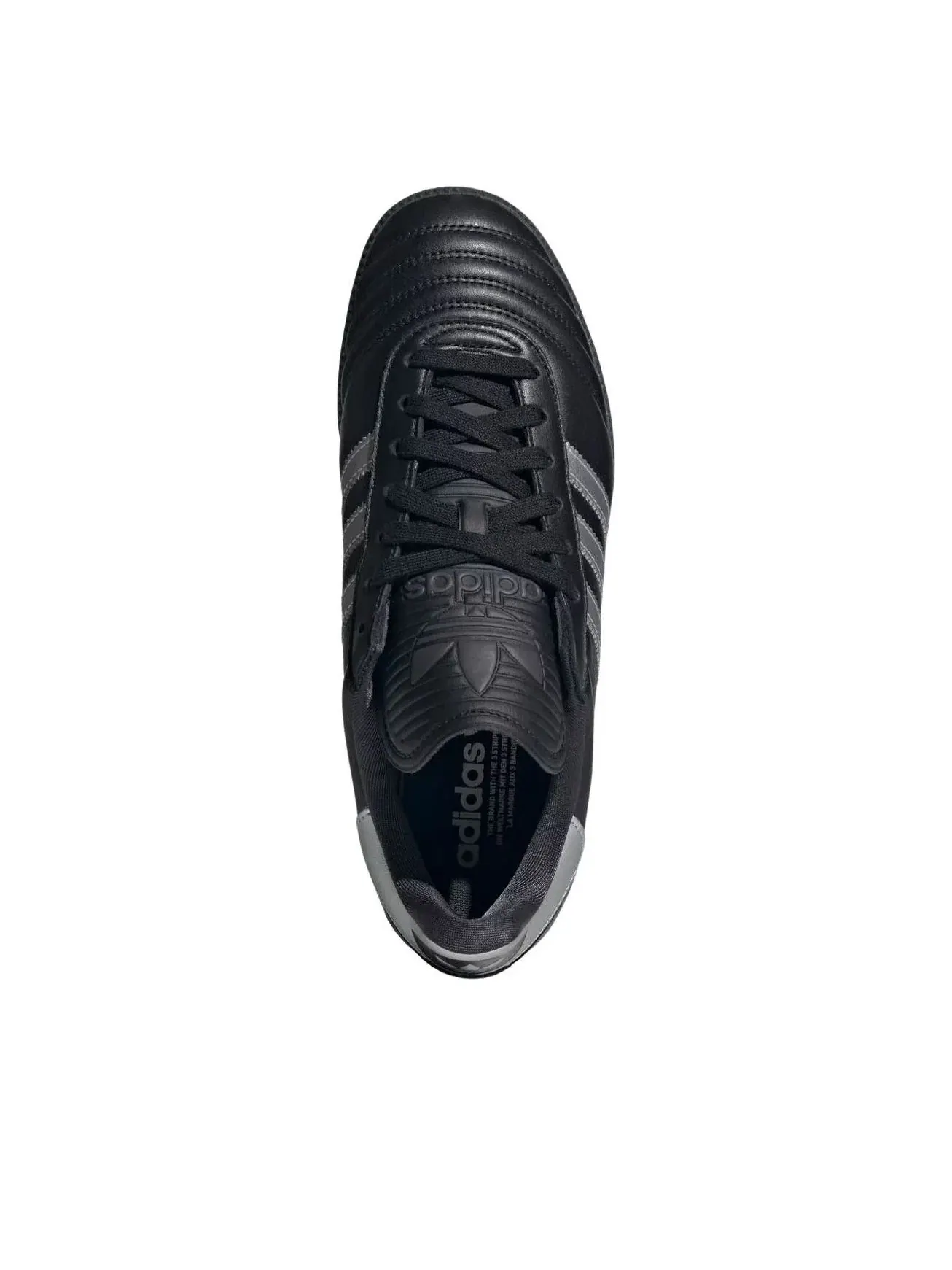 Мужские кроссовки с кожаным верхом Samba JP Adidas — изображение 2 из 5, черный