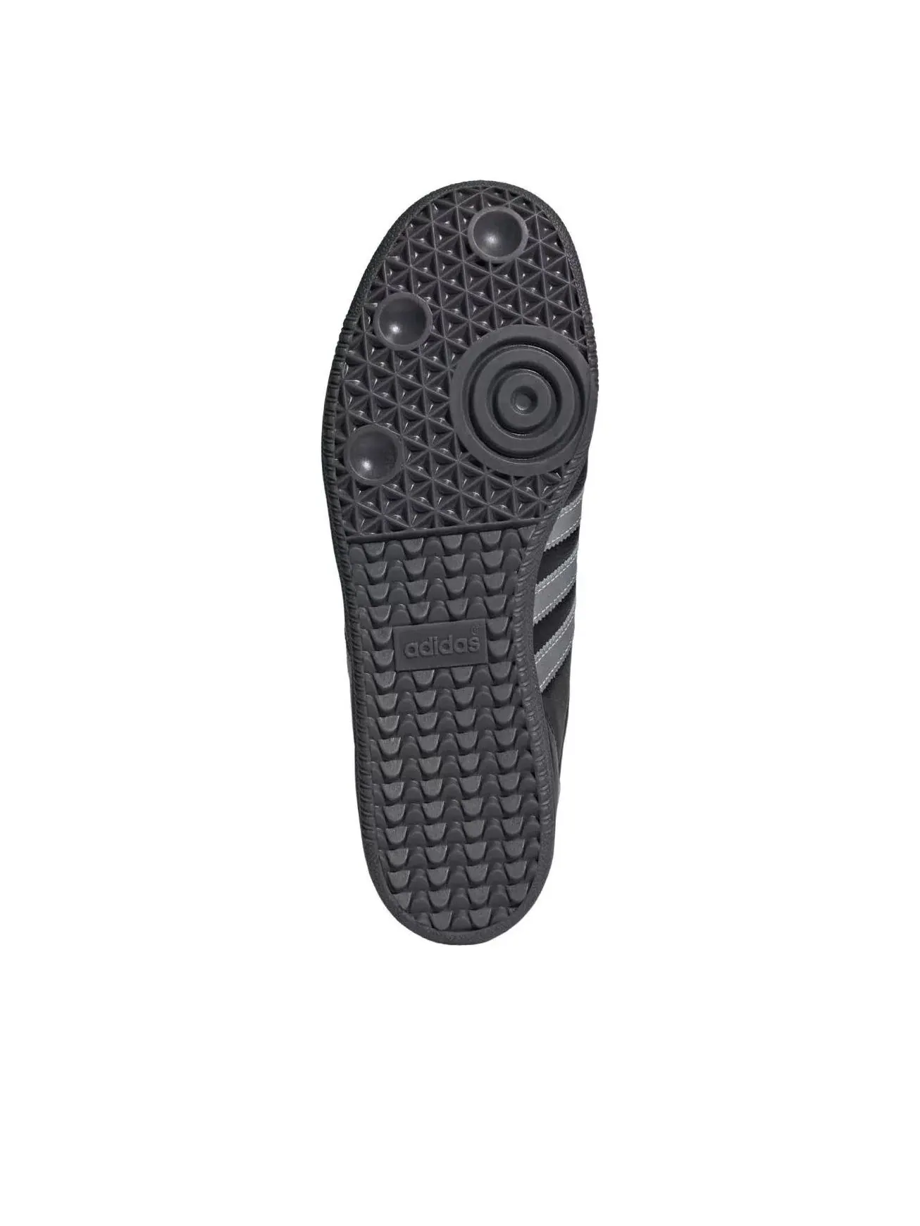 Мужские кроссовки с кожаным верхом Samba JP Adidas — изображение 3 из 5, черный