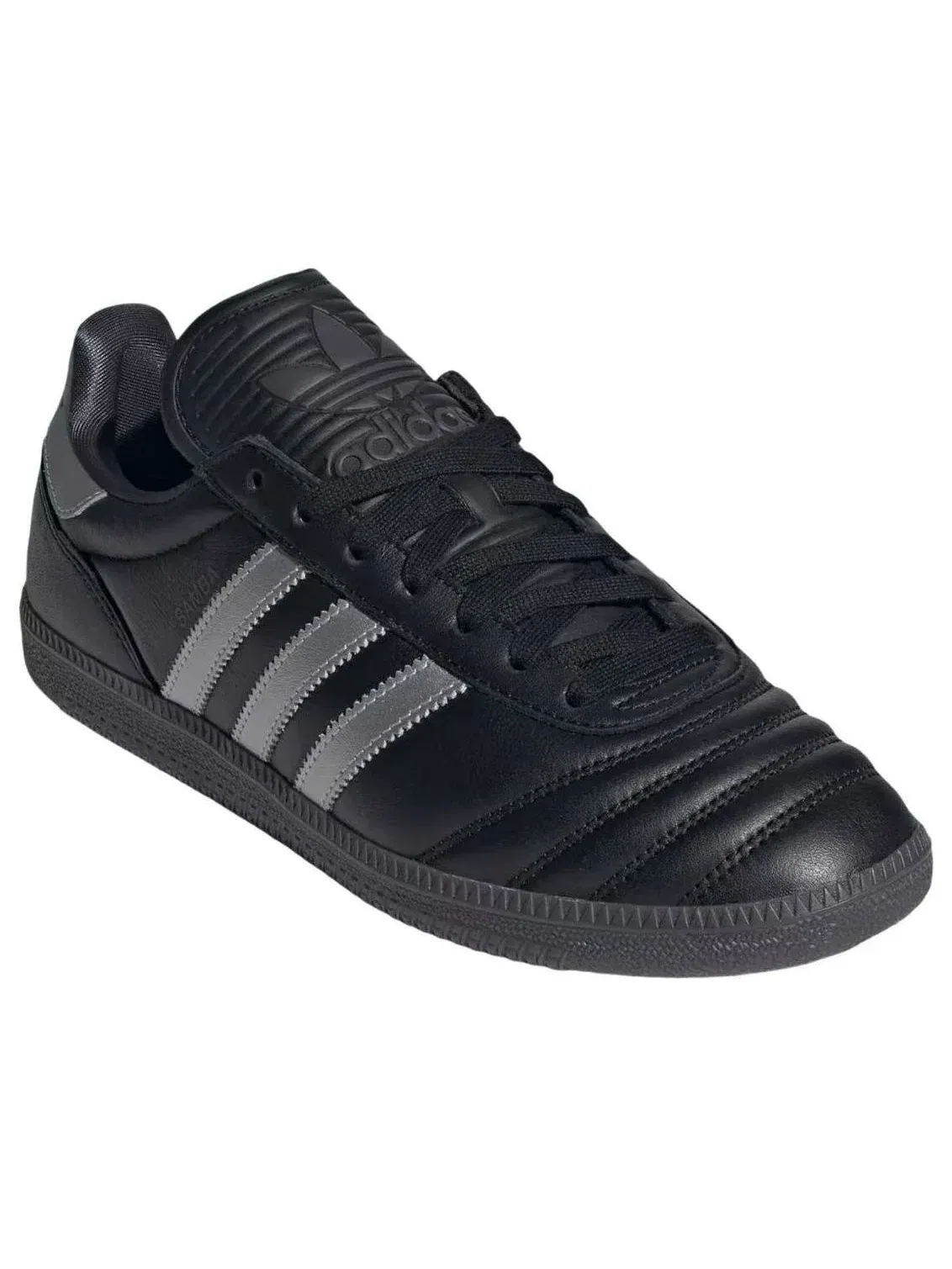 Мужские кроссовки с кожаным верхом Samba JP Adidas — изображение 4 из 5, черный